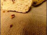 Pain à la farine de kamut et aux noix de pécan
