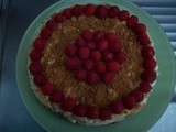 Cheese-cake framboise speculoos