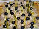 Brochettes de filet mignon, miel olives et citron