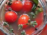 Tomates-cerises fermentées