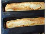 Mini-baguettes moule 5 cakes longs Guy demarle & Thermomix