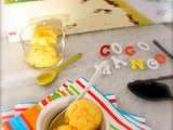 Frozen yogurt coco mango { Glace au yaourt noix de coco & mangue }