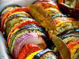 Tian de légumes à la provençale { avec ou sans chèvre frais }