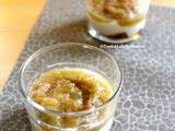 Trifle à la rhubarbe