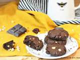 Cookies double chocolat – beurre de cacahuète