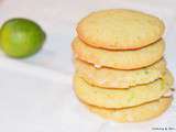 Cornmeal lime cookies