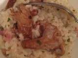 Risotto : retour de promenade dans les bois