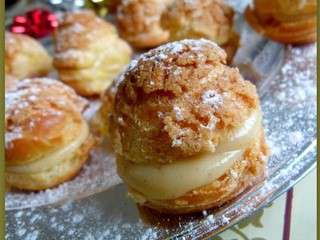 Choux à la crème... Craquelins aux épices de Noël