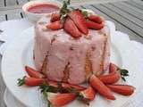 Charlotte fraises-amande