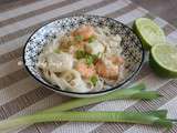 Curry thaï de poisson et crevettes
