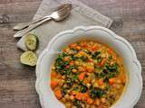 Curry végétarien aux super-aliments