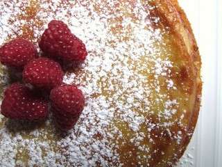 Gâteau magique vanille-framboise