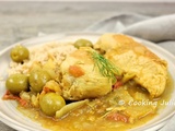 Tajine de poulet aux légumes et olives