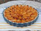 Tarte aux abricots (avec pâte express à la casserole)