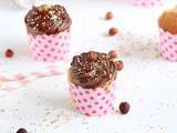 Cupcake au Nutella® et aux Noisettes (recette+vidéo)