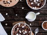 Porridge au chocolat et Noix de coco