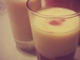 Verrine chocolat blanc & framboises