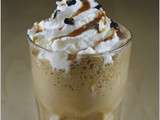 Café frappé et sa chantilly au siphon
