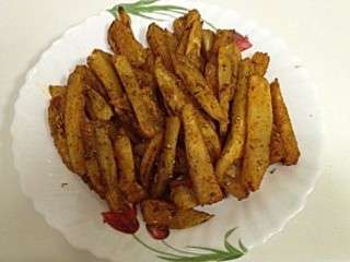 Frites de Patates Douces au four
