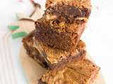 Brownie chocolat & beurre de cacahuètes de Martha Stewart