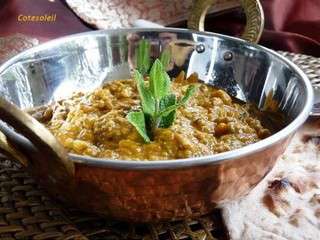 Caviar d’aubergines au tikka masala (Inde)