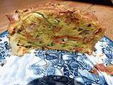 Cake courgettes et chorizo
