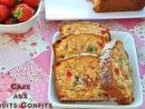 Cake aux fruits confits