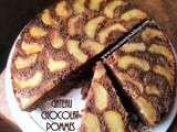 Gâteau au chocolat aux pommes