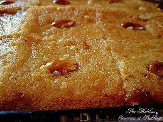 Kalb el louz (Kalbellouz) ou Chamia -Gateau Algerien de semoule au coeur d'amandes -2ème Recette- قلب اللوز شامية