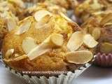 Muffins aux cranberries et chocolat blanc