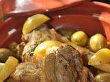 Tajine Marocain de Viande aux Olives et Citron Confit