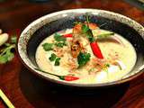 Tom Kha Kaï – Soupe de poulet au lait de coco, galanga et citronnelle