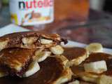 Pancakes au nutella/banane