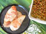 Batata Harra et poulet au paprika
