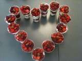 Verrines fruits rouges, mascarpone & speculoos