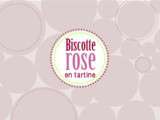 Biscotte rose en tartine