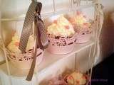 Cupcake Red Velvet framboise/ rose