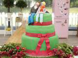 Meilleur pâtissier épreuve wedding cake Le Remake