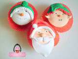 Tuto cupcake père noel