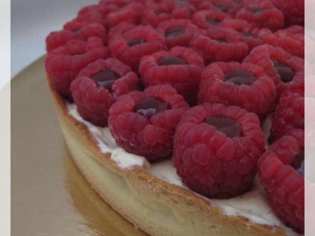 Recettes De Tarte Aux Framboises Et Vanille