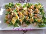 Salade de pommes de terre au haddock