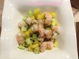 Salade malaisienne aux crevettes