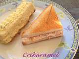 Terrine de poulet à l'indienne et club sandwich dinde fromage frais