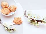 Rochers aux amandes, miel et noix de coco