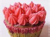 Cupcakes myrtille-framboise