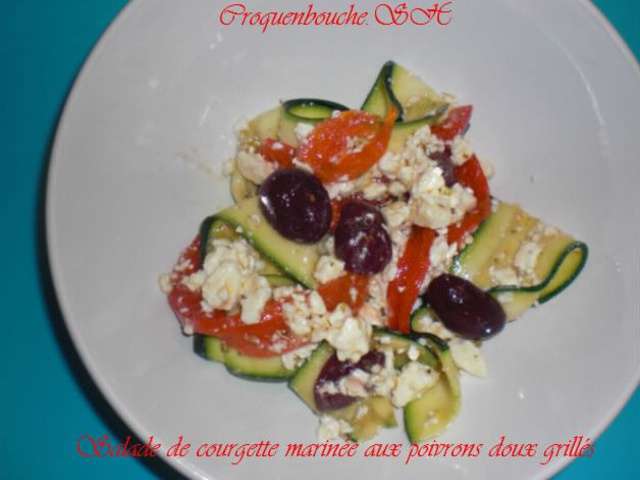 Recettes De Salade De Courgettes De Croquembouches