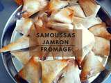 Samoussas jambon fromage