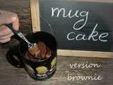 Mug cake chocolat façon brownie