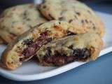 Cookies pépites de chocolat cœur fondant