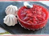 Compote fraise - rhubarbe
